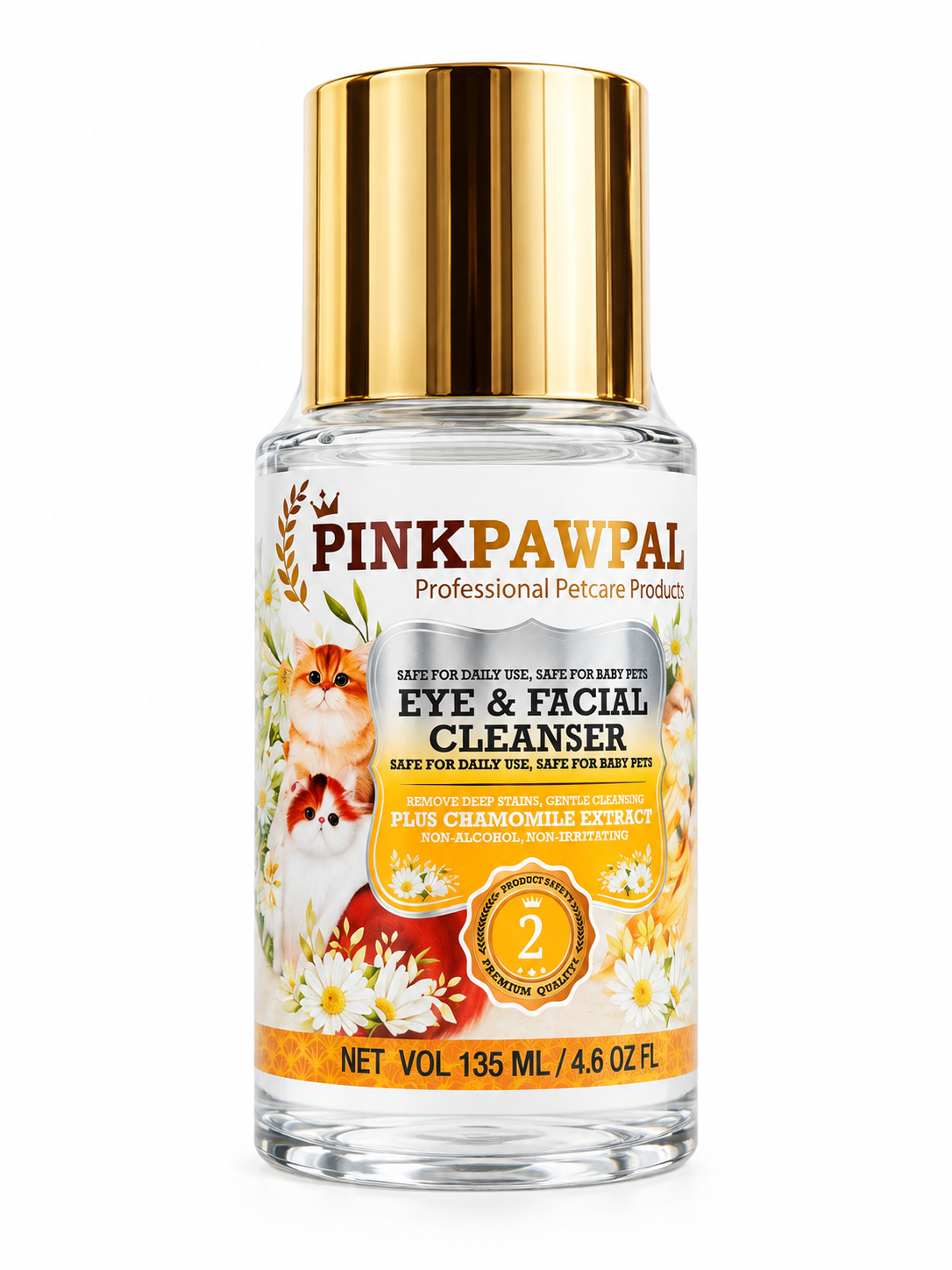 Pinkpawpal Augen- & Gesichtsreiniger, Pinkpawpal Eye & Facial Cleanser