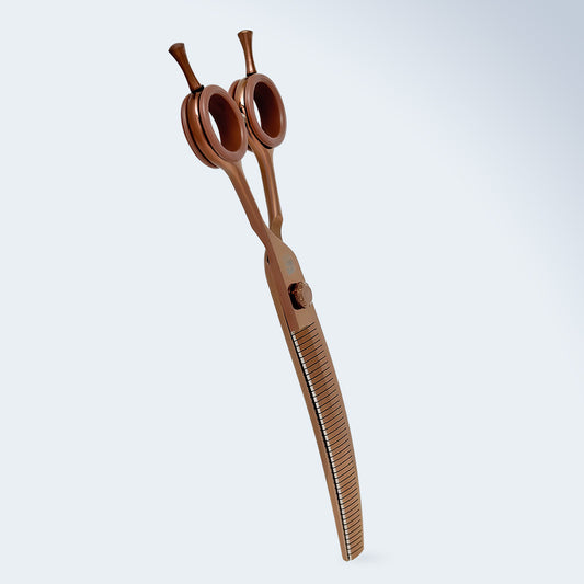 Gebogene Magic-Schere für die Hundepflege Groom Soul Harmonia, 7,5 Zoll