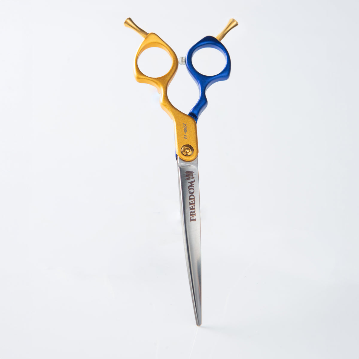 Groom Soul Freedom curved grooming scissors for dogs, 6.5 inches