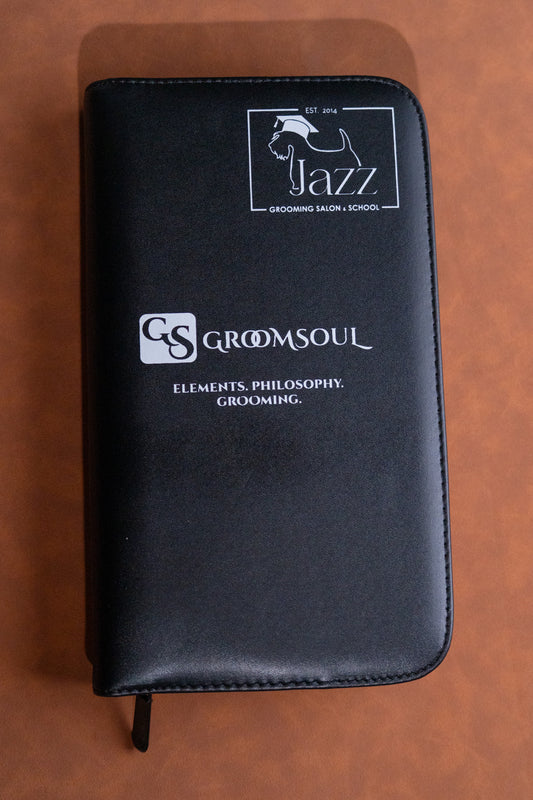 Groom Soul Basic Jazz – Professionelles Grooming-Scheren-Set, 4-teilig