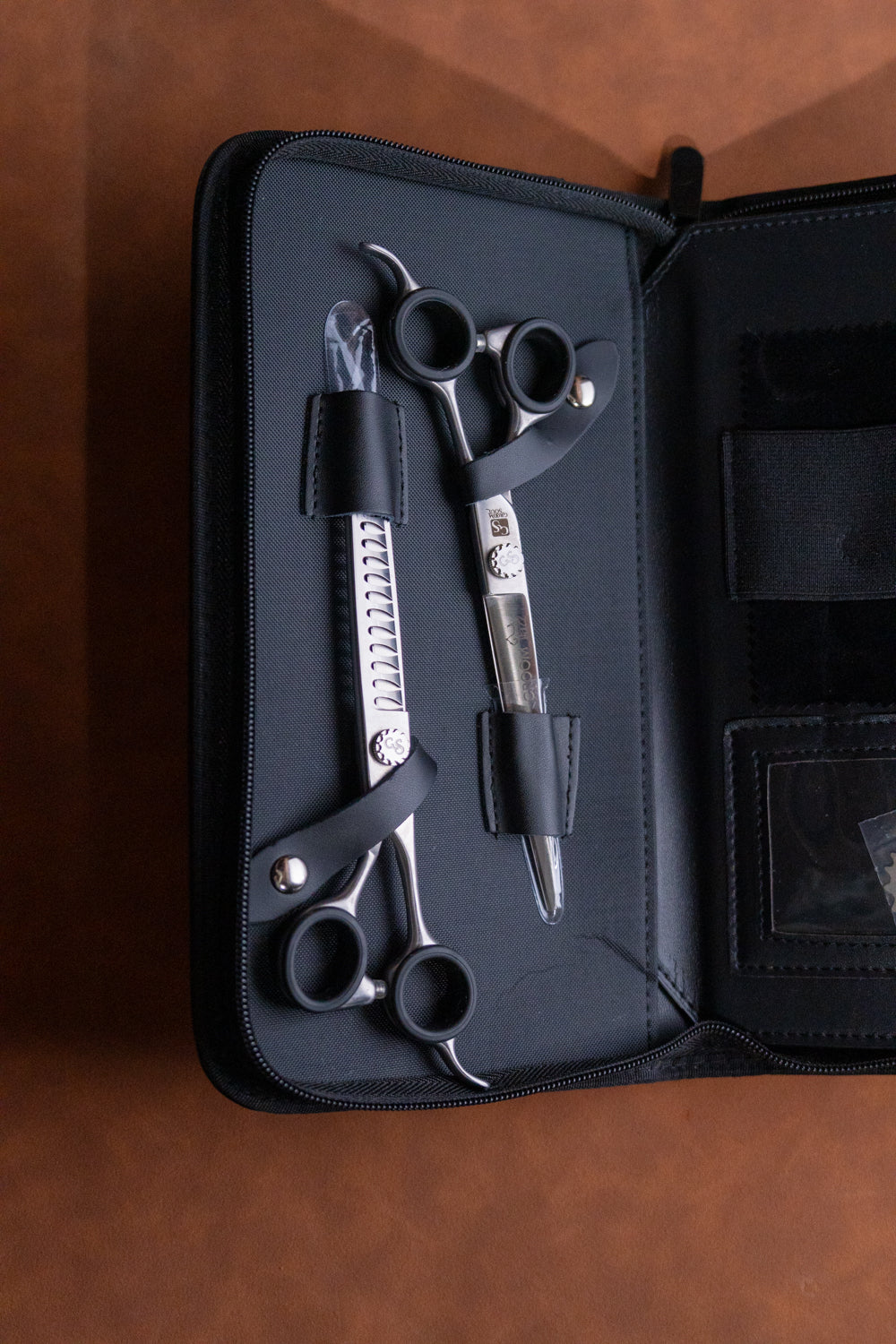 Groom Soul Basic Jazz – Professionelles Grooming-Scheren-Set, 4-teilig