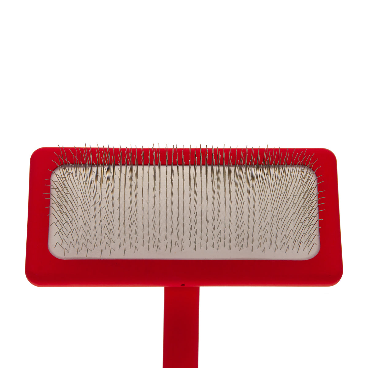 Zupfbürste für Tiere mit mittellangen Zinken Groom Soul Natural Series Soft Pins Red