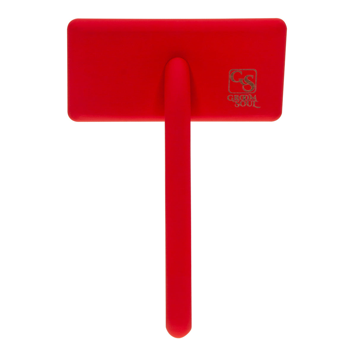 Zupfbürste für Tiere mit mittellangen Zinken Groom Soul Natural Series Soft Pins Red