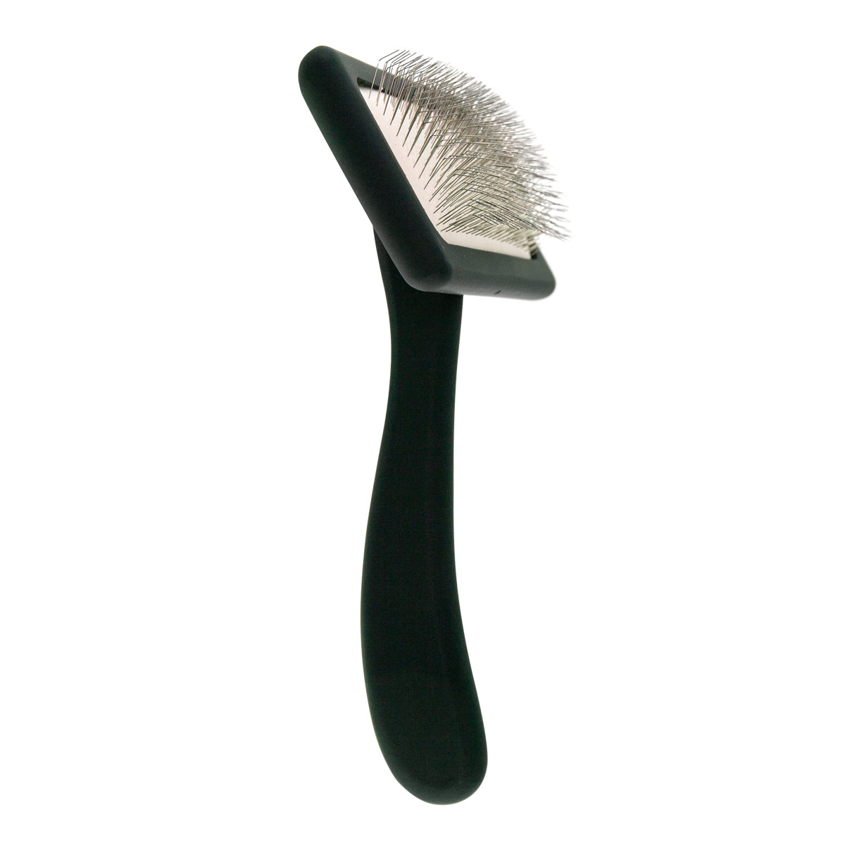 Щетка-пуходерка для животных со средними зубцами Groom Soul Natural Series Soft Pins Black