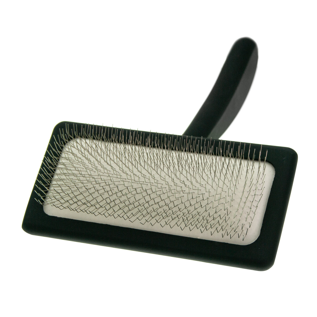 Щетка-пуходерка для животных со средними зубцами Groom Soul Natural Series Soft Pins Black