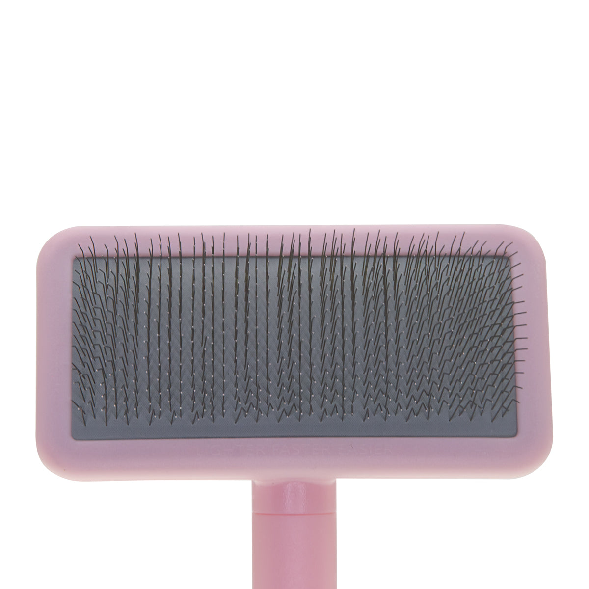 Kleine Zupfbürste für Tiere mit mittellangen Zinken Groom Soul Basic Series Soft Pins Pink