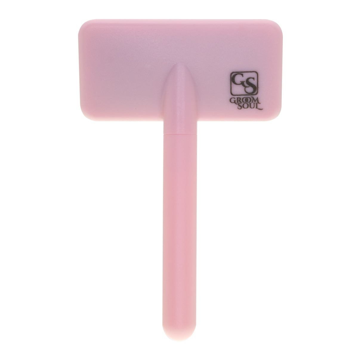 Kleine Zupfbürste für Tiere mit mittellangen Zinken Groom Soul Basic Series Soft Pins Pink