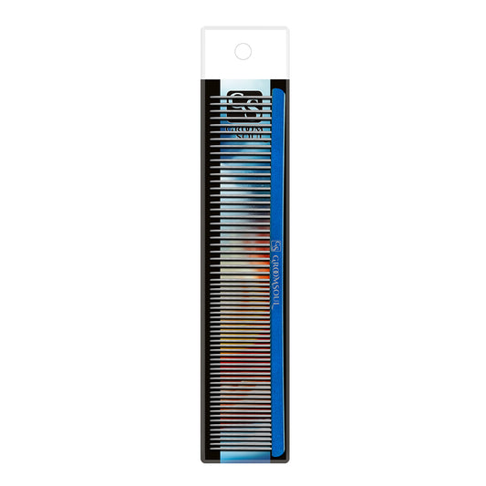 Металлическая расческа для животных Groom Soul Blue Series, 19 см