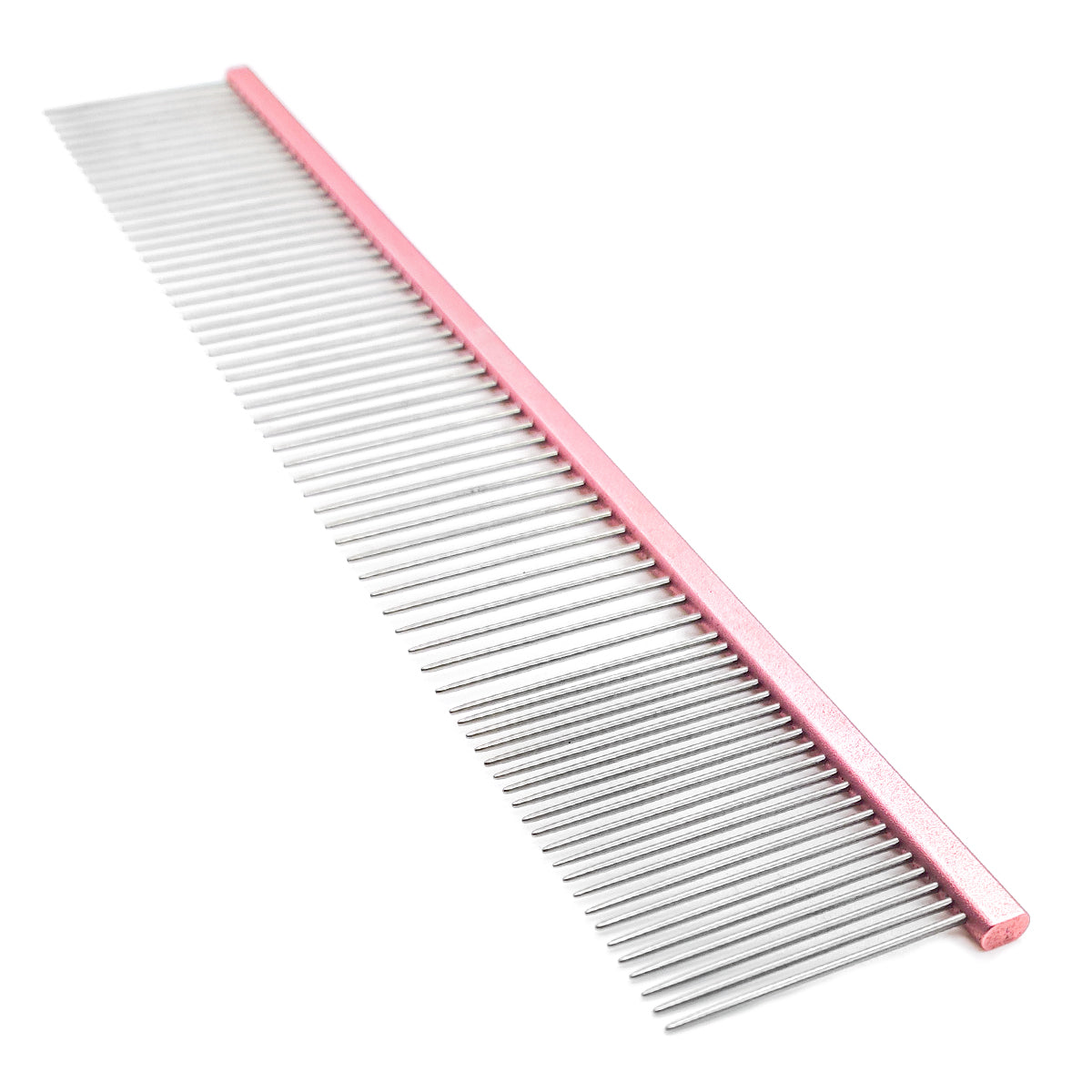 Groom Soul Pink Series metal comb for animals, 24.5 cm