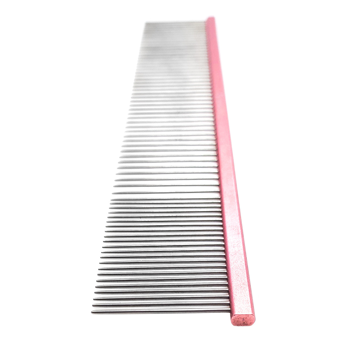 Groom Soul Pink Series metal comb for animals, 24.5 cm