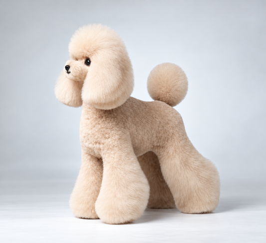Teddy Ganzkörperfell, Milk-Tea-Farbe (Teddy full body hair (milk tea color)