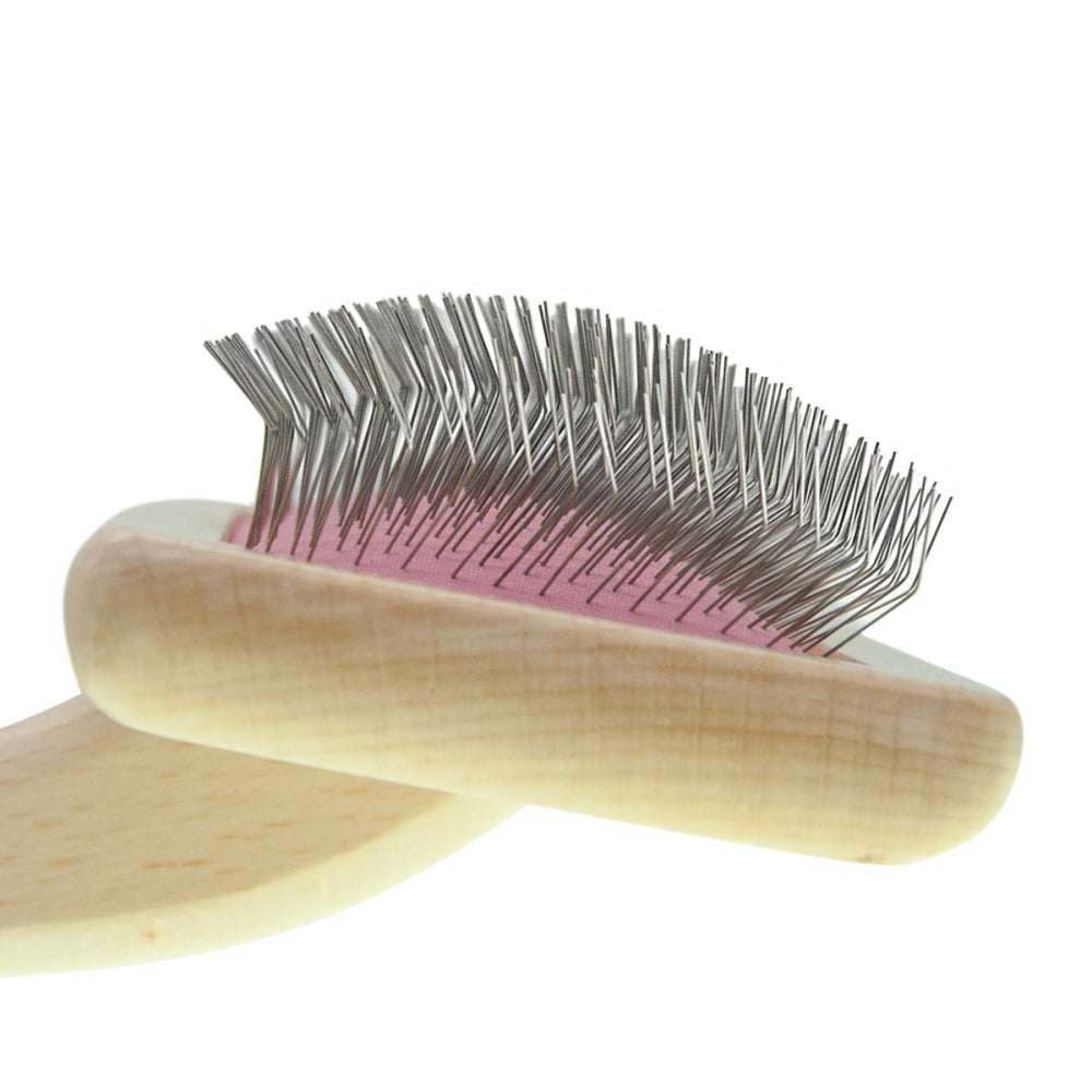 Zupfbürste für Tiere mit mittellangen Pins – Groom Soul Natural Series Soft Pins