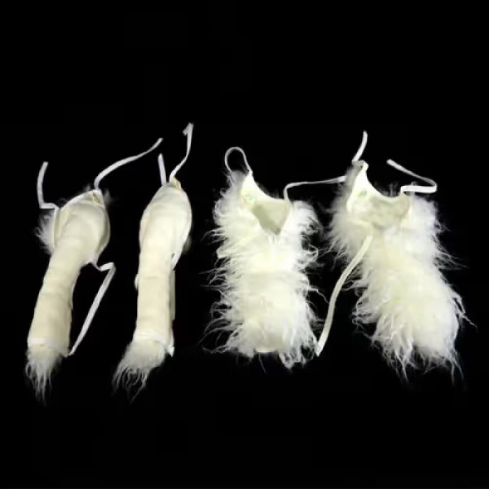 Trainingsfell für Beine – 4-teiliges Set (Leg exercise hair (1 set / 4 pieces)