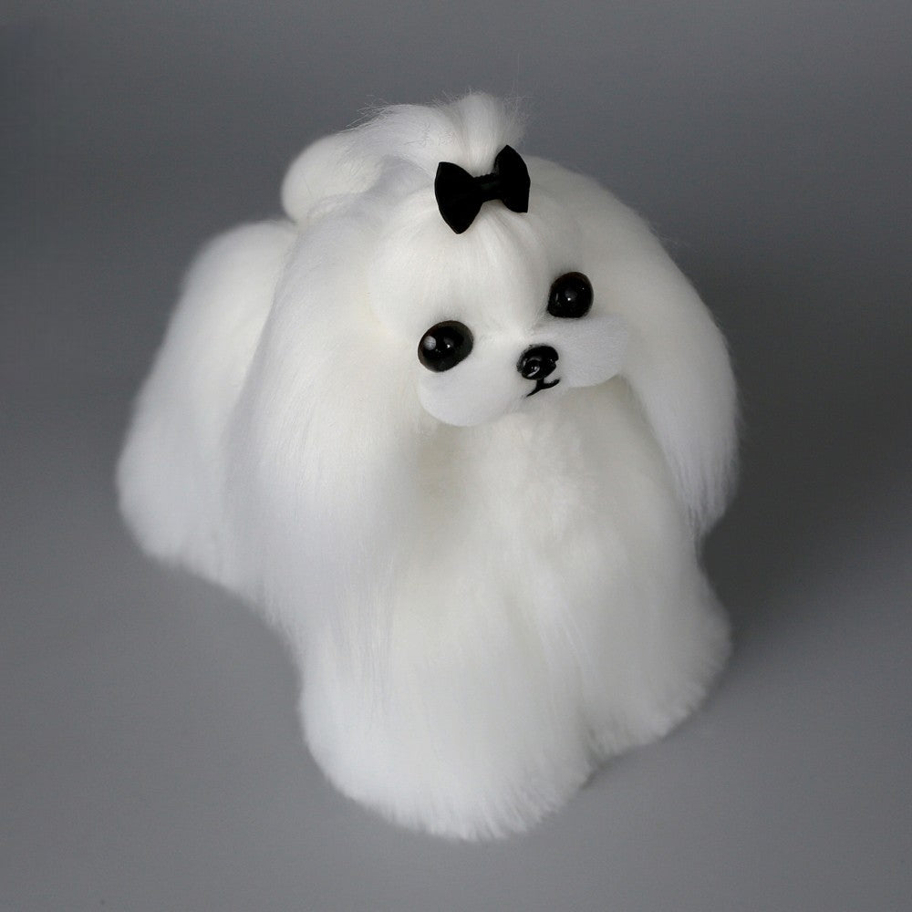 Malteser Ganzkörperfell, Weiß (Maltese full body hair)