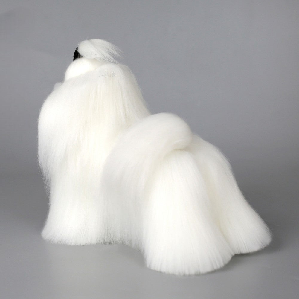 Malteser Ganzkörperfell, Weiß (Maltese full body hair)