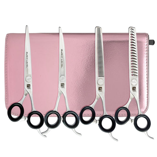 Scherenset für die Hundepflege Groom Soul Basic Level, 7 Zoll